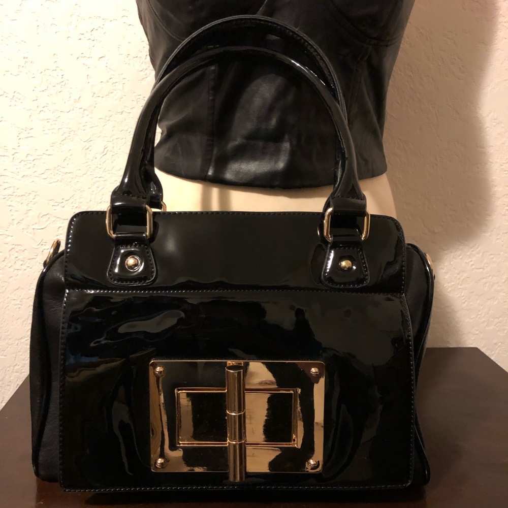 Black satchel